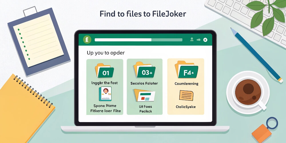 FileJokerにアップロードされたファイルを見つける方法