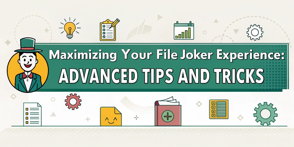 Filejokerを最大限に活用する：上級者向けヒントとコツ