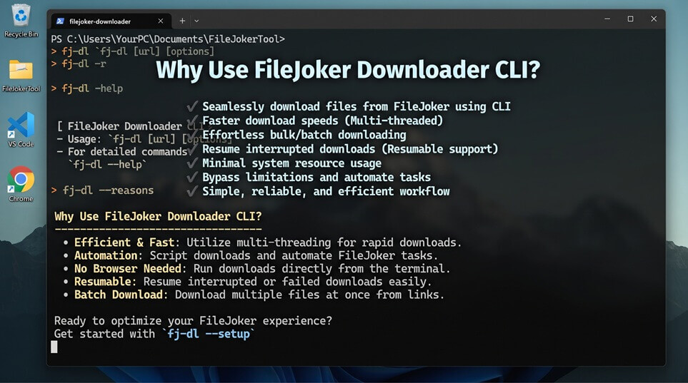 FileJoker Downloader CLI A Smarter Way to Download FileJoker Files