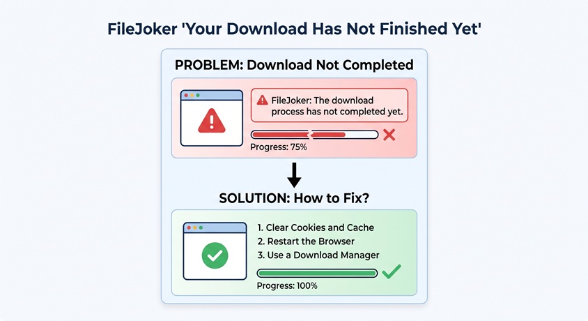 FileJoker Your Download Has Not Finished Yet – How to Fix It